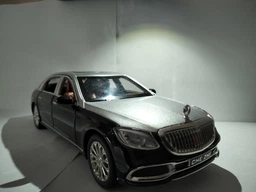 Машинка моделька Mercedes Maybach S600 металева іграшка колекційна 21 см Бордовий (8467744)