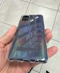Захисний чохол Deexe Gradient Color для Samsung Galaxy A51 (А515) - Cyan / Blue фото від покупців 1