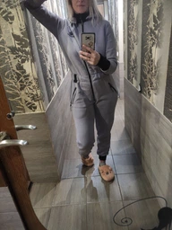 Жіночий комбінезон класичний MOONSUIT L Mercury Grey (cl_L00007) фото от покупателей 1