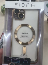 Чохол Fibra Chrome with MagSafe + захист камери для Apple iPhone 13 Pro (6.1") Black