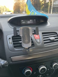 Автодержатель Hoco CA103 для телефона (на воздуховод, дефлектор с зажимом, оборот на 360 градусов, шарнир) - Черный