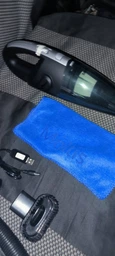 Автомобильный пылесос аккумуляторный Moltis М2, 2200mAh, 120W, от USB из ABS пластика черный 10001 фото от покупателей 8