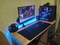 Светодиодная лента LED Strip Light SMD 5050 RGB (30 LED/m) 5 м для подсветки телевизора и интерьера от USB на силиконе с пультом управления фото от покупателей 3
