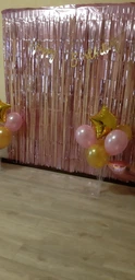 Святковий набір повітряних куль "Happy Birthday pink", (17 предметів)