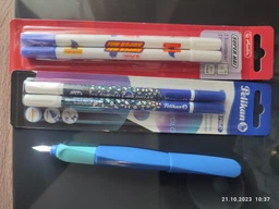 Коректор для видалення синього чорнила Pelikan Super-Pirat Shine Mystic 2 шт. (814676)