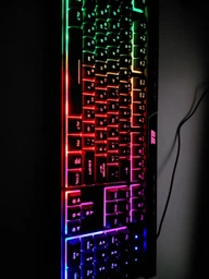 Клавіатура мембранна 2E GAMING KG300 114key, USB, EN/UA/RU, LED, чорний (2E-KG300UB)