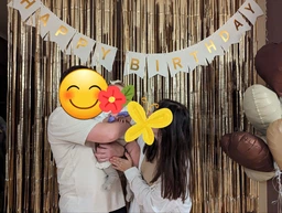 Паперові Прапорці Happy Birthday Білі