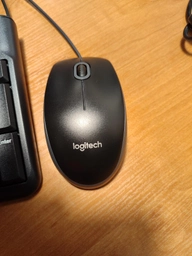 Клавиатура проводная Logitech K120 USB UKR OEM (920-002643)