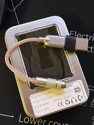 Усилитель звука CX-DAC 31993 + MAX97220, переходник, внешняя звуковая карта, ЦАП, DAC Nautilus Type C to 3,5 мм + PC адаптер Silver фото от покупателей 1