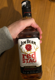 Ликер Jim Beam Red Stag 4 года выдержки 0.7 л 32.5% (5060045590275_5010278100710)