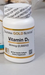 Витамин Д3 California Gold Nutrition (Vitamin D3) 50 мкг 2000 МЕ 360 мягких капсул (25498623) фото от покупателей 1