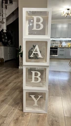 Коробки Baby Для Кульок Білі 30х30См