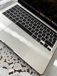 Накладка на клавіатуру Fruct для MacBook Pro 13 (2020) / MacBook Pro 13 (2022 M2) / Pro 16 (2019) EU Чорна Українскі букви фото від покупців 4