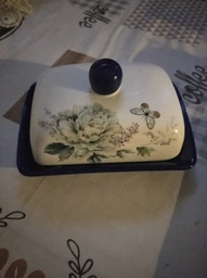 Масленка Flowers 17х12х8 см