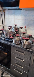 Набор посуды Tefal Cook&Clip 10 предметов (G723SA74) фото от покупателей 2