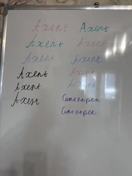 Маркер Axent Whiteboard 2 мм синій (2551-02-a) фото від покупців 1