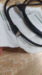 Кабель UGREEN US184 USB 3.0 to USB-C Nickel Plating QC3.0 3A 5Gbps 1m Black (20882) фото від покупців 1