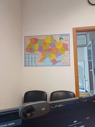 Карта України адміністративний поділ 100x70 см М 1:1 400 000 ламінований папір (4820114950222) фото від покупців 11