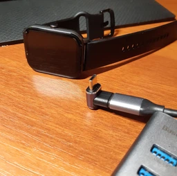 Угловой переходник адаптер OTG USB Type-C M/F (USB 4.0, 40Gbps, 100W, 8K) Metal Style-2 (48582) фото от покупателей 2