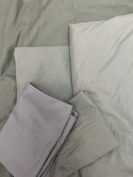 Комплект постельного белья Еней-Плюс Евро 200x220 см Luxe-0008 серый Microfiber (4820001331905) фото от покупателей 13