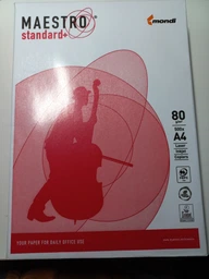 Папір офісний MAESTRO STANDARD+ A4 80 г/м2 500 аркушів х 5 пачок фото від покупців 1