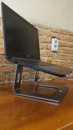 Подставка для ноутбука Fornest LS-03 Gray Aluminum фото от покупателей 5