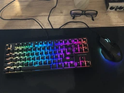 Клавіатура Hator Rockfall 2 Mecha TKL Orange USB Lilac (HTK-724) [92406] фото від покупців 18