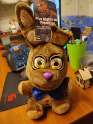 М'яка іграшка плюшева Five Nights at Freddys Шоколадний Бонні 20 см 5 п'ять ночей з Фредді Аніматроніки Фнаф Фреді фото від покупців 1