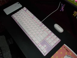 Клавіатура Hator Rockfall 2 Mecha TKL Orange USB Lilac (HTK-724) [92406] фото від покупців 13