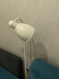 Підлоговий світильник для читання IKEA LERSTA білий 204.287.89 фото від покупців 3