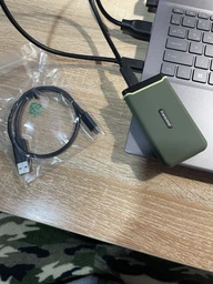 SSD диск Transcend ESD380C 2TB USB 3.1 Type-C 3D NAND TLC Military Green (TS2TESD380C) External фото от покупателей 10