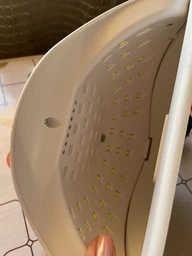 Профессиональная лампа для маникюра Nail Lamp SUN X 15 MAX 280W UV/LED для покрытия ногтей гель лаком, гелем розовая фото от покупателей 11