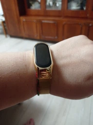 Ремінець BeCover Milanese Style для Xiaomi Mi Smart Band 7 Black (BC_707493) фото від покупців 3