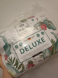Одеяло Sei Design Deluxe Всесезонное Двуспальное 175х210 см Антиаллергенное волокно Белое (4820182656279) фото от покупателей 1