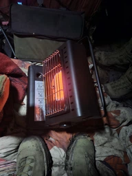 Газовая печь 2в1 1300W туристическая с функцией обогрева и приготовления пищи фото от покупателей 8
