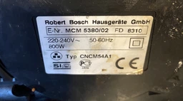 Насадка-блендер BOSCH MUZ5MX1 фото от покупателей 4