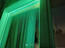 Фоновая подсветка телевизора - светодиодная лента RGB с пультом в USB, длина 2 метра (31486) фото от покупателей 2