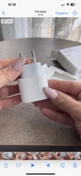 Сетевое зарядное устройство Apple 20W USB-C Power Adapter White (MHJE3ZM/A) фото от покупателей 18