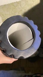 Массажный ролик EasyFit Grid Roller Compact 30 см черный (роллер, валик, цилиндр для МФР и йоги, массажер для спины, ног, рук, шеи) EFMGRB30 фото от покупателей 1