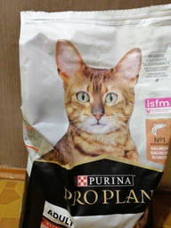 Сухой корм для котов Purina Pro Plan Adult 1+ Vital Functions с лососем 1.5 кг (НФ-00000363) фото от покупателей 17