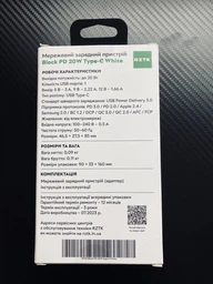 Сетевое зарядное устройство RZTK Block PD 20W Type-C White фото от покупателей 16