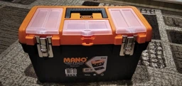 Ящик для инструментов Mano Jumbo с органайзером и металлическим замком 16" 413x212x244 мм (JMT-16) фото от покупателей 5