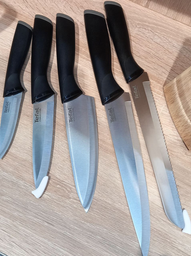 Набор ножей Tefal Comfort с подставкой 6 предметов (K221SA04) фото от покупателей 15