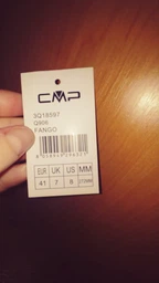 Кросівки чоловічі Cmp Melnick Low Trekking 45 Чорний 3Q18597-U901 фото від покупців 1