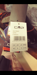 Кросівки чоловічі Cmp Melnick Low Trekking 45 Чорний 3Q18597-U901