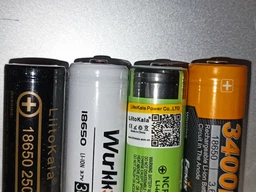 Аккумулятор LiitoKala 18650 Li-Ion Lii-25A, 2500 мАч (2450-2650 мАч) 3.7V (2.75-4.2V) 1 шт Black (Lii-25A) фото от покупателей 1