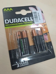 Аккумулятор Duracell&nbsp;Recharge AAA 750 mAh 4 шт (5005004) (5000394090231) фото от покупателей 5