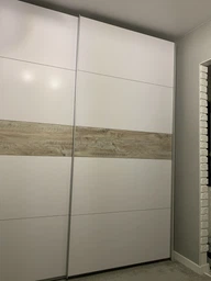 Шкаф-купе Doros G-Caiser 220 х 60 х 240 см Белая / Тахо / вставка Графитовая (42001009) фото от покупателей 2
