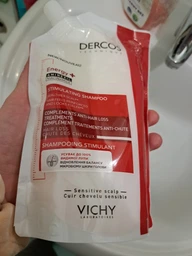 Сменный блок Тонизирующий шампунь Vichy Dercos Энерджи+ с Аминексилом и Ниацинамидом для борьбы с выпадением волос 400 мл (3337875902823) фото от покупателей 3