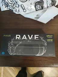 Портативная акустическая система Pixus Rave Black (4897058531459) фото от покупателей 3